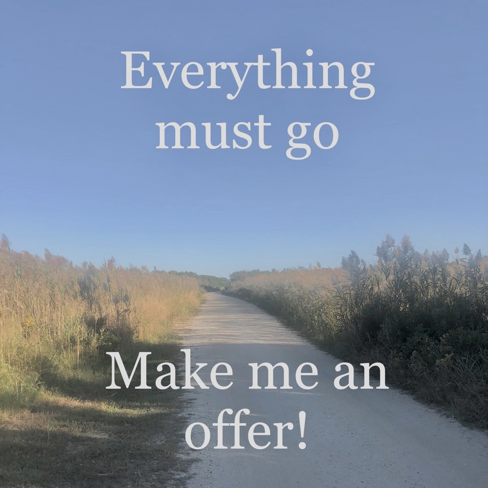 EVERYTHING MUST GO BY END OF NOVEMBER!!!!!